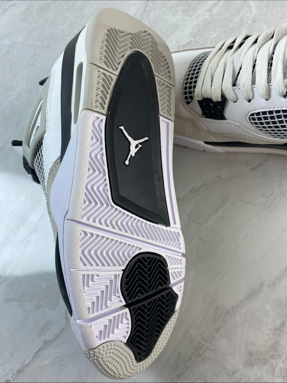 Jordan Men’s Sneakers in White, Black, Cream